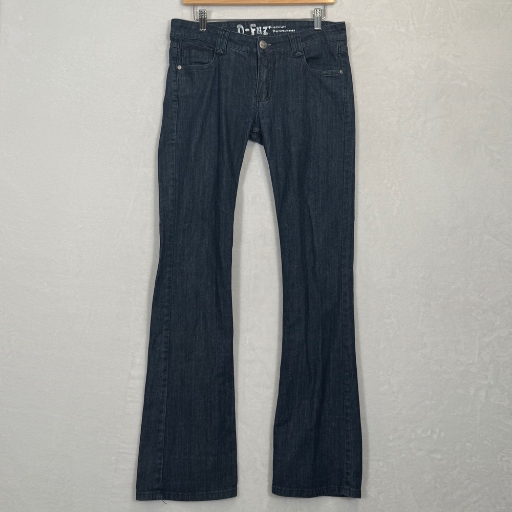 D-Fuz Blue Flare Leg Denim Jeans Size 13